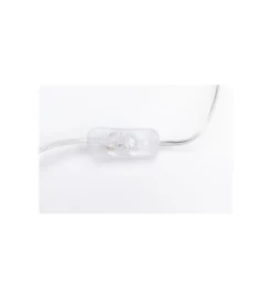 Lampa stołowa MAMO DELUXE 37 cm szara