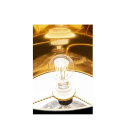 Lampa stołowa MAMO DELUXE 37 cm szara