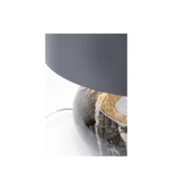 Lampa stołowa MAMO DELUXE 37 cm szara