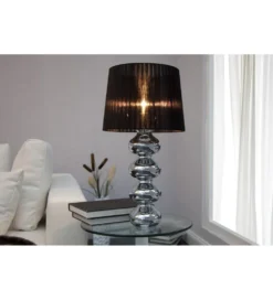 Lampa stołowa Mia czarna