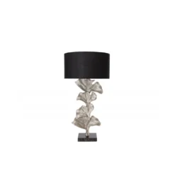 Lampa stołowa Morella 70 cm srebrna
