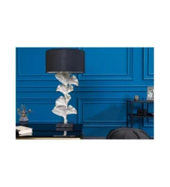Lampa stołowa Morella 70 cm srebrna