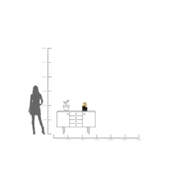 Lampa stołowa NUDE MAN HUG 29 cm złota