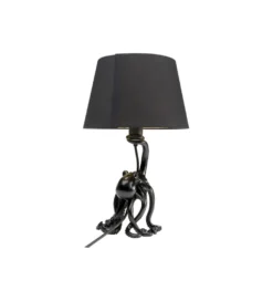 Lampa stołowa OCTOPUS 47 cm czarna