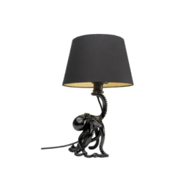 Lampa stołowa OCTOPUS 47 cm czarna