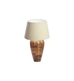 Lampa stołowa PURE NATURE 65 cm drewno mango