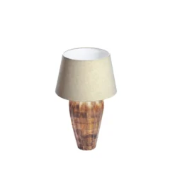 Lampa stołowa PURE NATURE 65 cm drewno mango