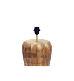 Lampa stołowa PURE NATURE 65 cm drewno mango
