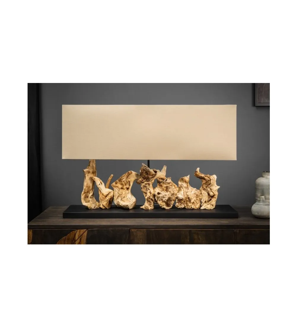 Lampa stołowa PureUnique 80 cm beżowa