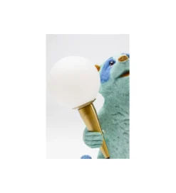 Lampa stołowa RACCOON 31 cm niebieska