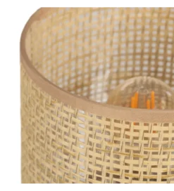 Lampa stołowa REVAN 27 cm ceramika biała
