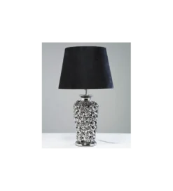 Lampa stołowa ROSE srebrna