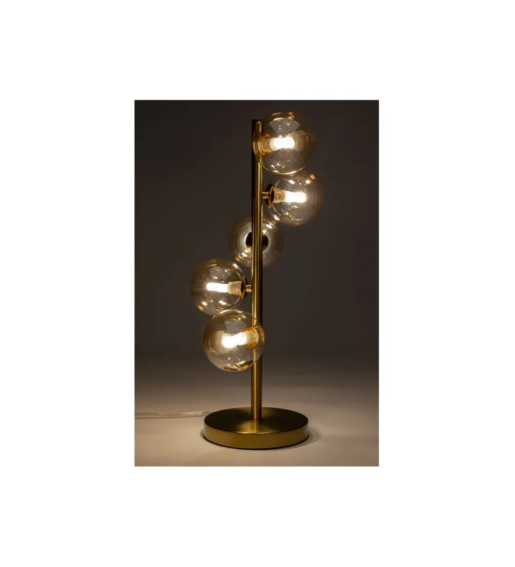 Lampa stołowa SCALA BALLS 54 cm złota
