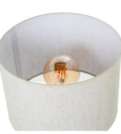 Lampa stołowa VENUS ceramika szara