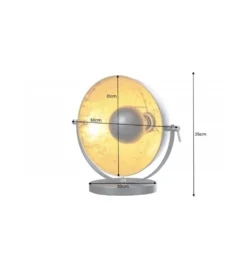 Lampa Studio 40cm Czarno Złota