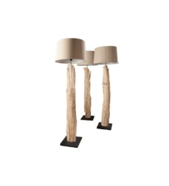 Lampa Treibholz Rousilique beżowa