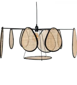 Lampa wisząca AMAT rattan