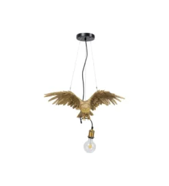 Lampa wisząca ANIMAL OWL złota