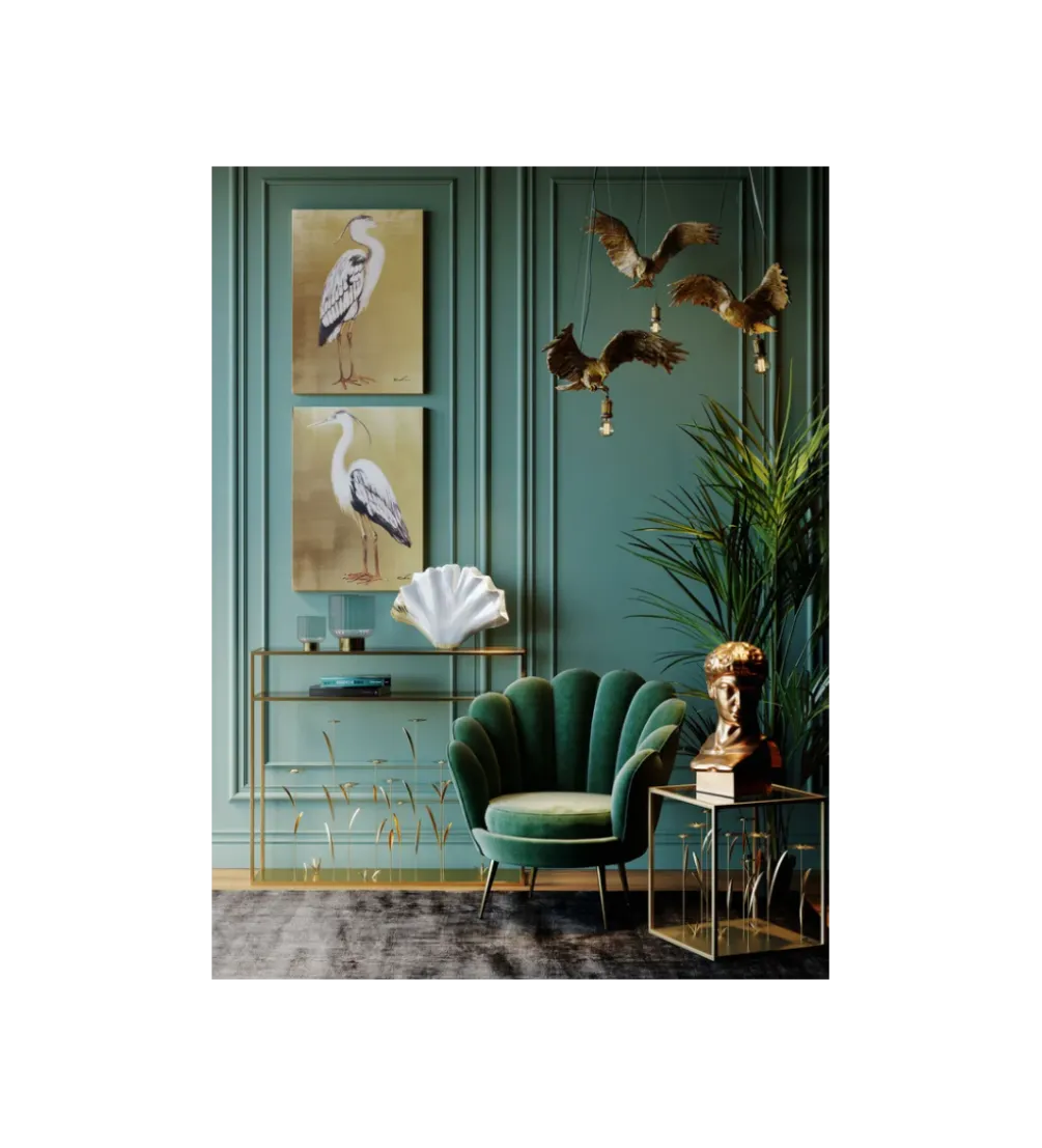 Lampa wisząca ANIMAL OWL złota