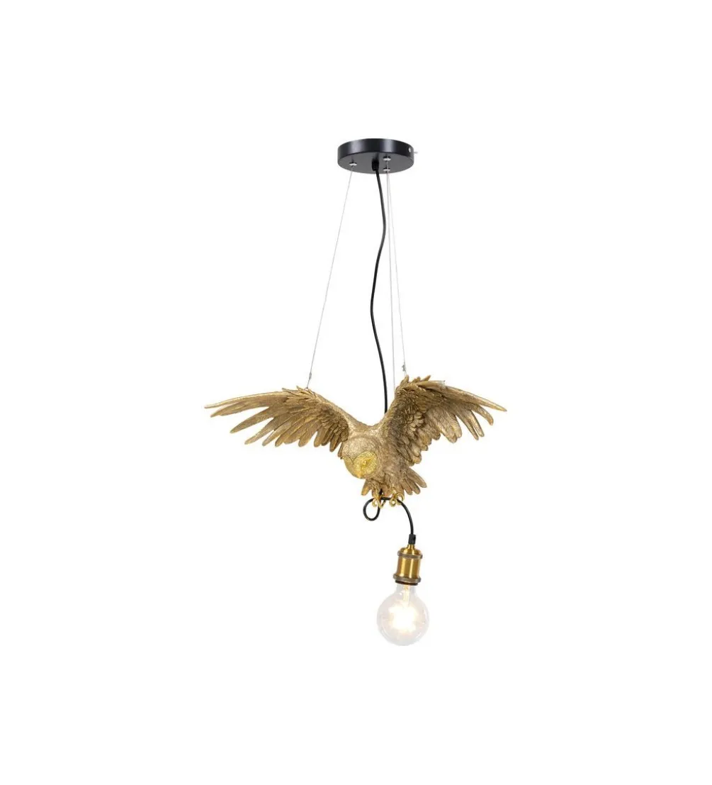 Lampa wisząca ANIMAL OWL złota