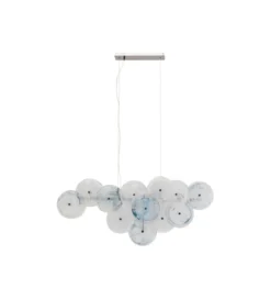 Lampa wisząca AQUAMARINE 121 cm chromowana