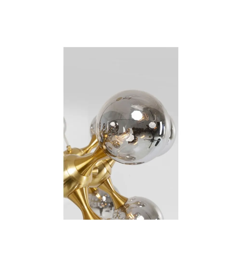 Lampa wisząca ATOMIC BALLS 74 cm złota