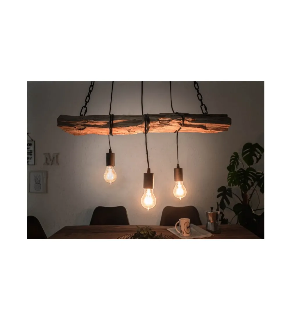 Lampa wisząca Barracuda 73 cm naturalna