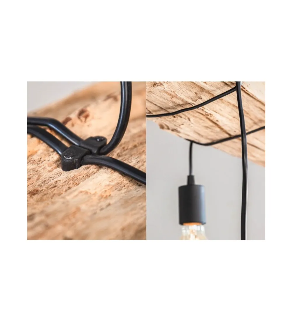 Lampa wisząca Barracuda 152 cm naturalna