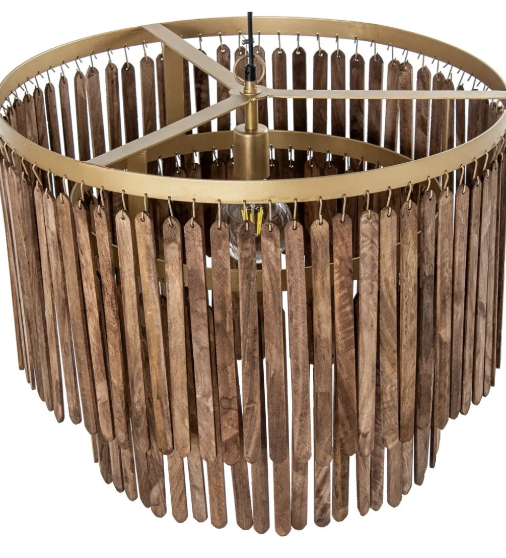 Lampa wisząca BATERA 60 cm naturalna