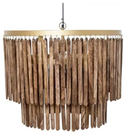 Lampa wisząca BATERA 60 cm naturalna