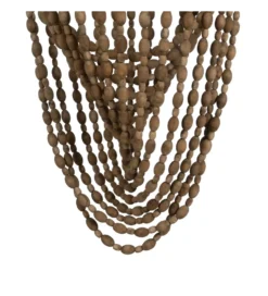 Lampa wisząca BEADINGO 88 cm naturalny