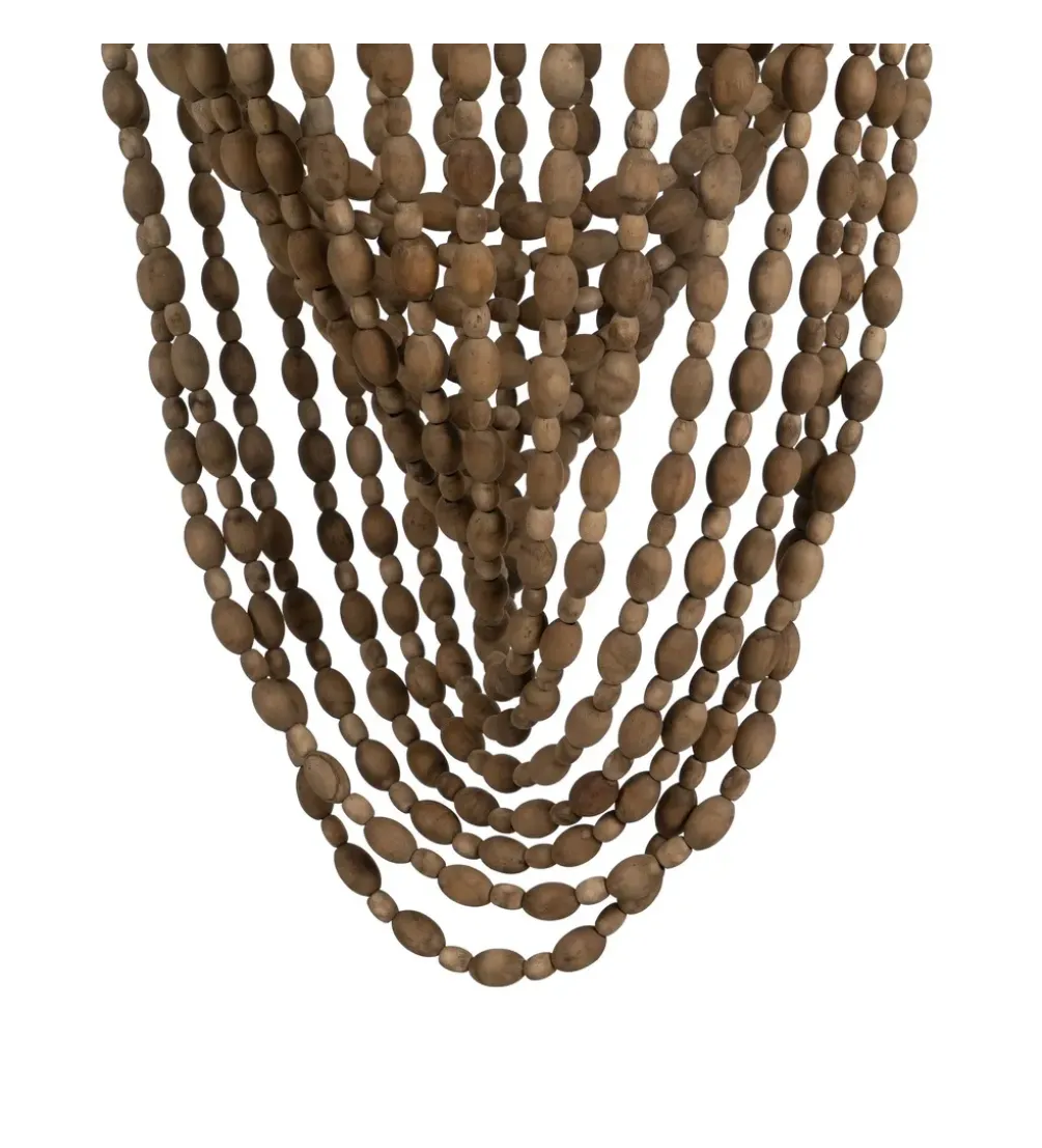 Lampa wisząca BEADINGO 88 cm naturalny
