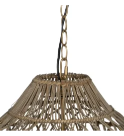 Lampa wisząca BEADINGO 76 cm naturalny