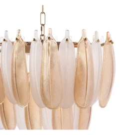 Lampa wisząca BEGAN 100 cm champagne