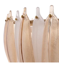 Lampa wisząca BEGAN 60 cm champagne