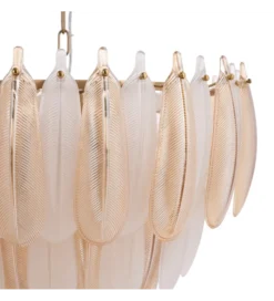 Lampa wisząca BEGAN 60 cm champagne