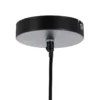 Lampa wisząca BOCELIN 47 cm złota srebrna