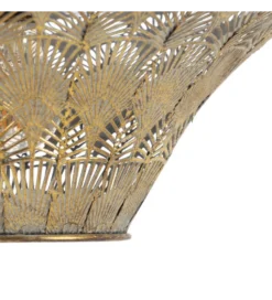 Lampa wisząca BOCELIN 47 cm złota srebrna