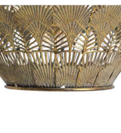 Lampa wisząca BOCELIN 47 cm złota srebrna
