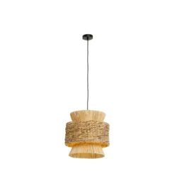 Lampa wisząca CAMPO 39 cm naturalna