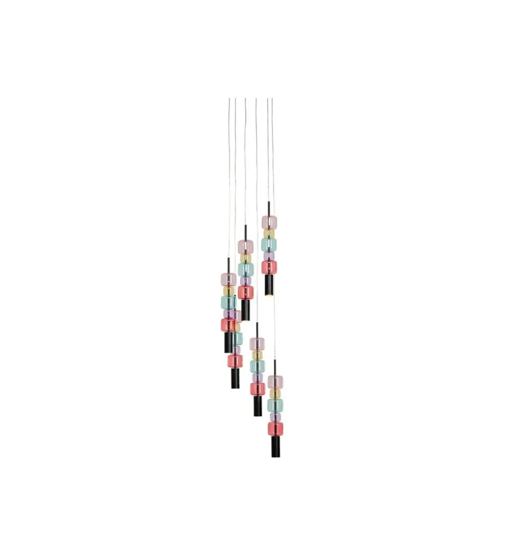 Lampa wisząca CANDY BAR 41 cm wielokolorowa