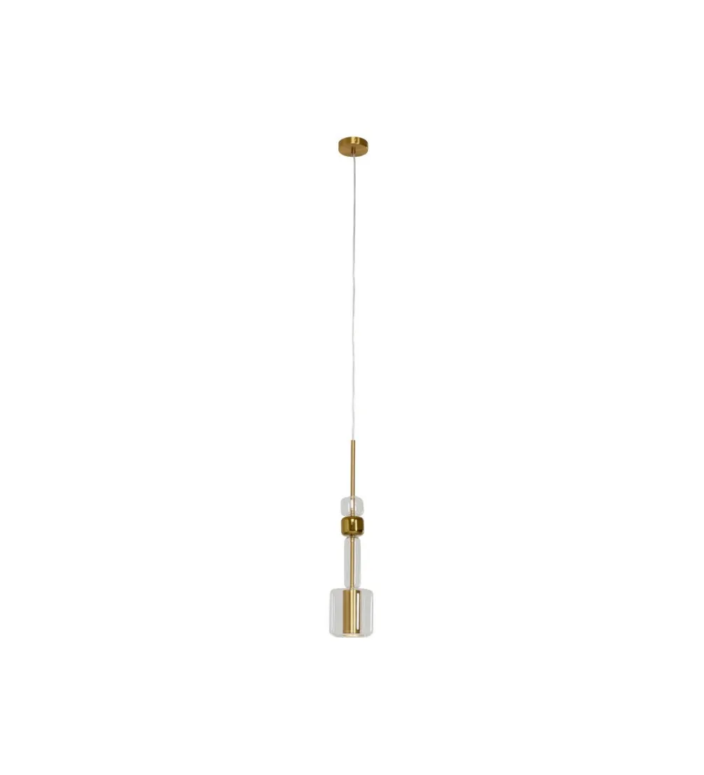 Lampa wisząca CANDY BAR 13 cm złota