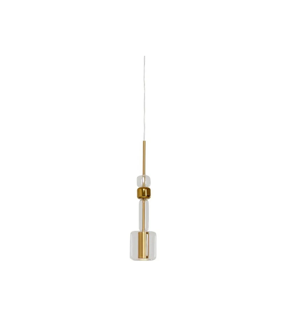 Lampa wisząca CANDY BAR 13 cm złota