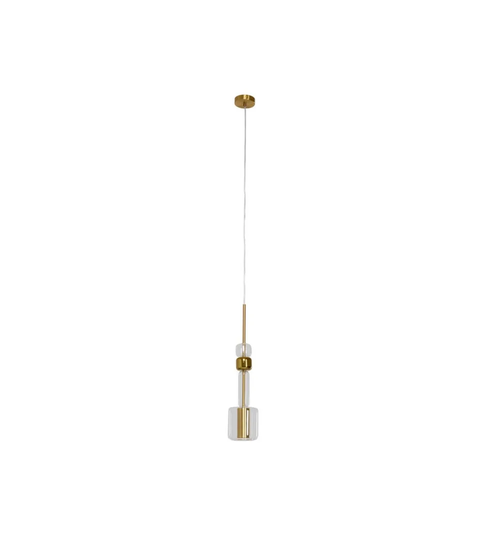 Lampa wisząca CANDY BAR 13 cm złota