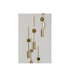 Lampa wisząca CANDY BAR 44 cm złota