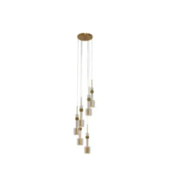 Lampa wisząca CANDY BAR 44 cm złota