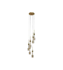 Lampa wisząca CANDY BAR 44 cm złota