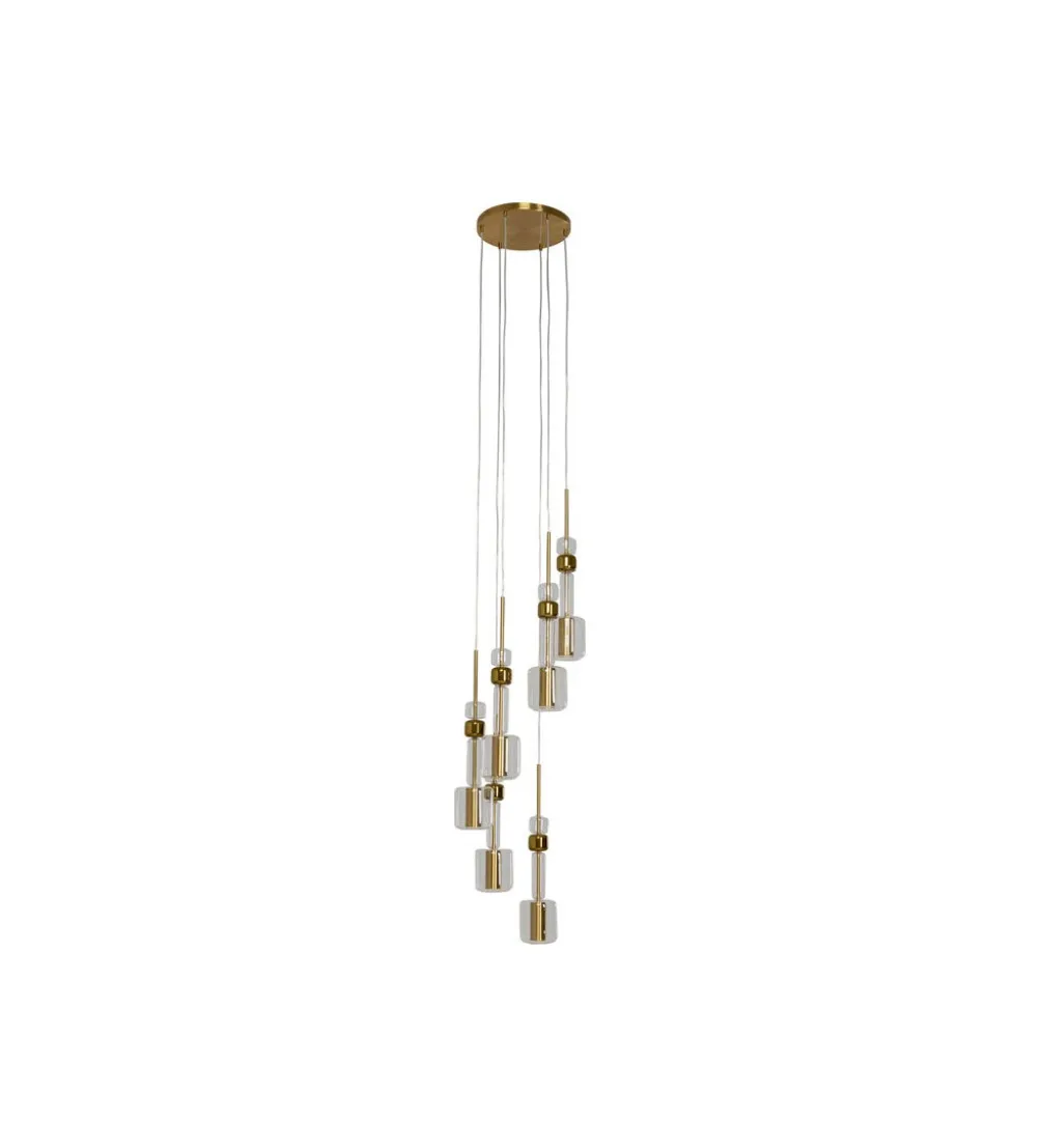 Lampa wisząca CANDY BAR 44 cm złota