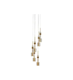 Lampa wisząca CANDY BAR 44 cm złota