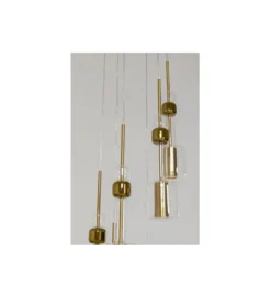 Lampa wisząca CANDY BAR 44 cm złota